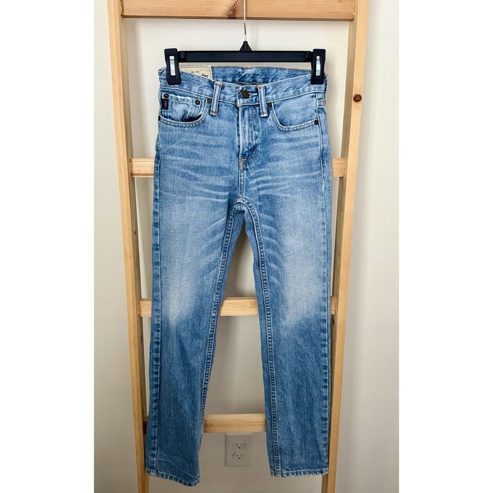 Abercrombie Kids Girls Size 14 Slim Skinny Medium Wash Blue Denim‎ Jeans